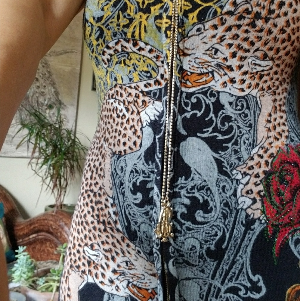 Christian Audigier Dress Vest Hoodie